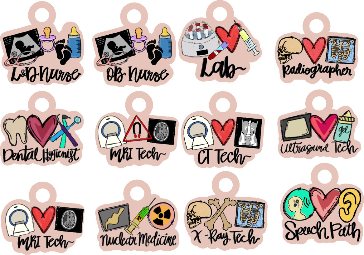 Medical Title  UVDTF Charms