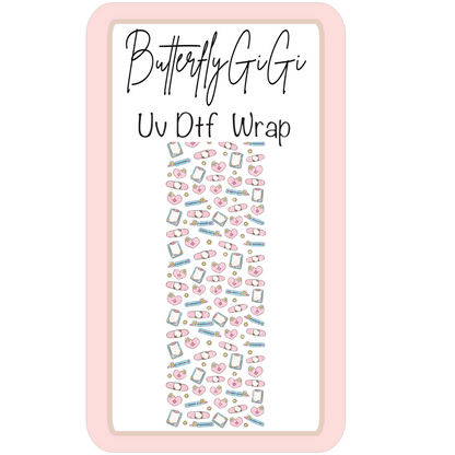 Wrap Medical Cute UV Dtf