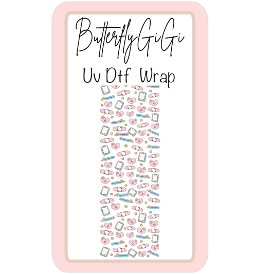 Wrap Medical Cute UV Dtf