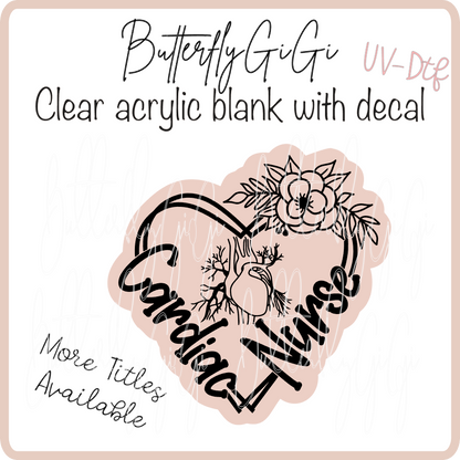 Medical Flowers UvDTF