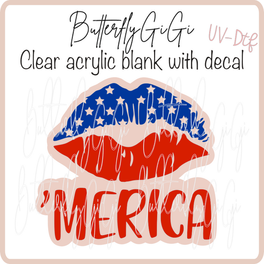 Merica Lips UvDTF