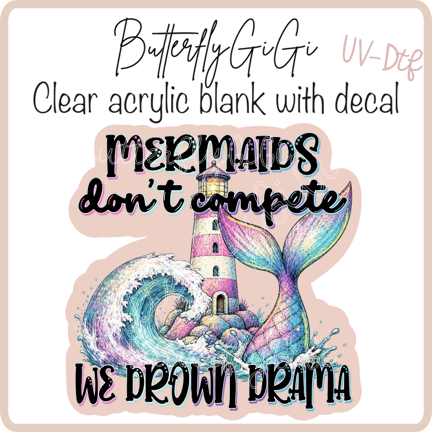 Mermaids don't compete UvDTF
