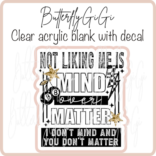 Mind over Matter
