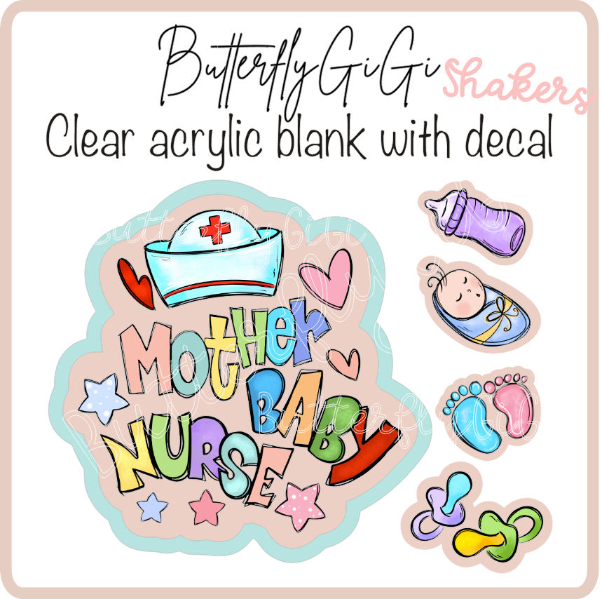 Mother Baby Nurse SHAKER  UvDtf