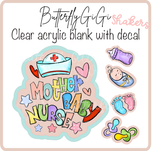 Mother Baby Nurse SHAKER  UvDtf