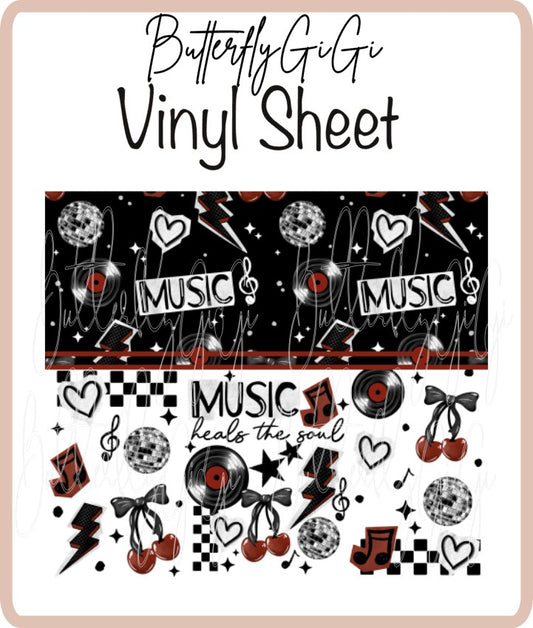 20 oz Music Heals Soul