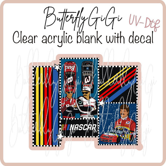 Nascar Racing UV DTF