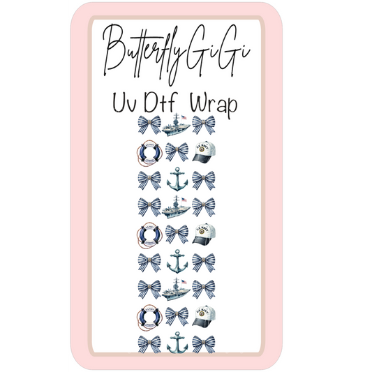Wrap Naval UV DTF
