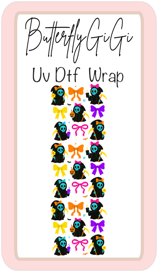 Wrap Neon Death Uv Dtf