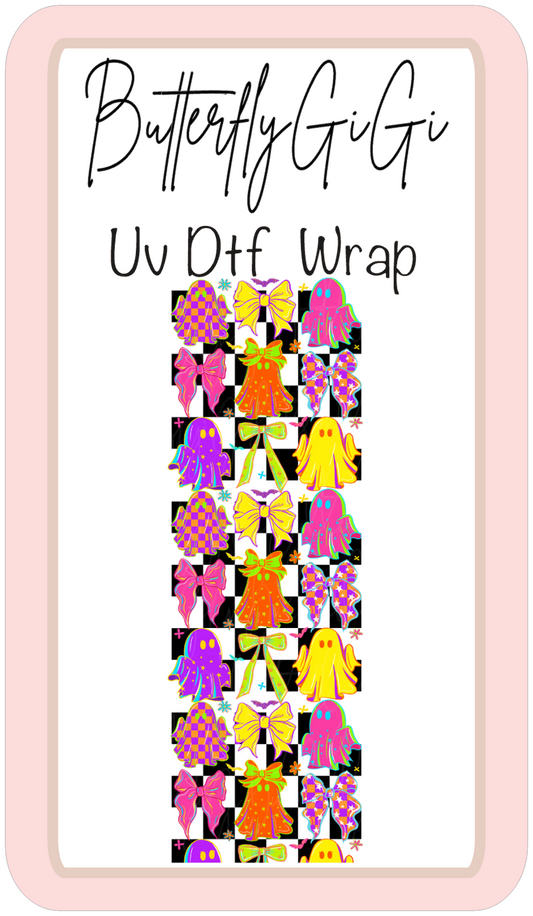 Wrap Neon Ghost Uv Dtf