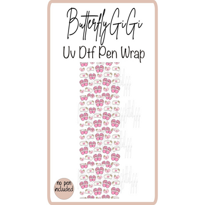 Wrap Nurse Croc UV Dtf