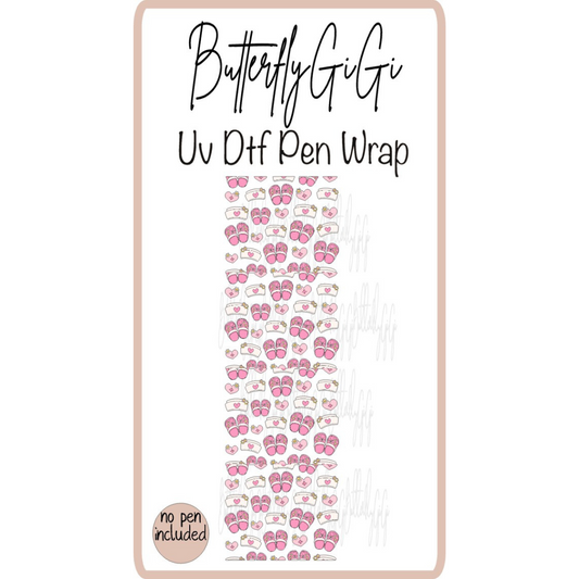 Wrap Nurse Croc UV Dtf