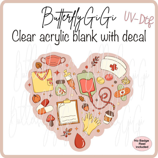 UVDTF Fall Nurse Heart