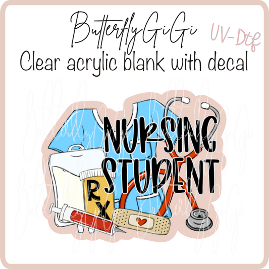 Nursing Student UvDTF