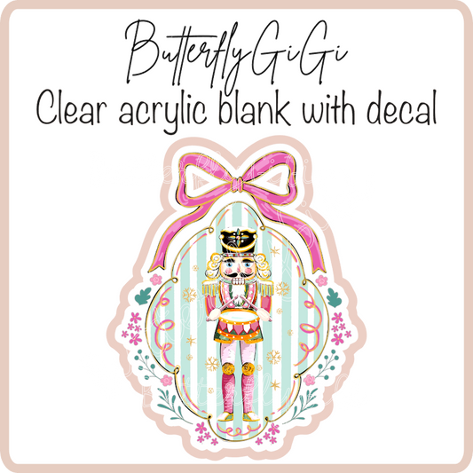 Nutcracker Pink Bow