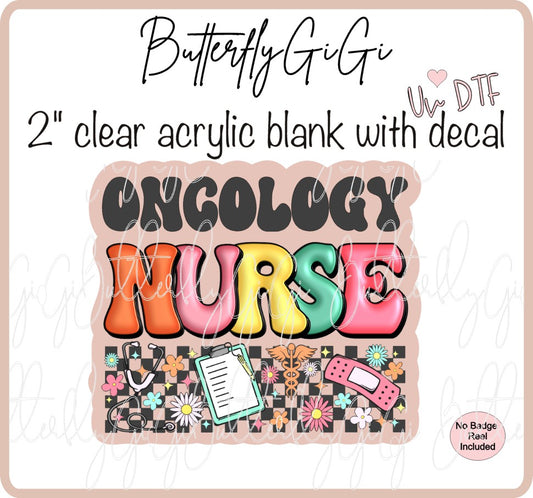 UVDTF Medical Oncology Nurse Checkered