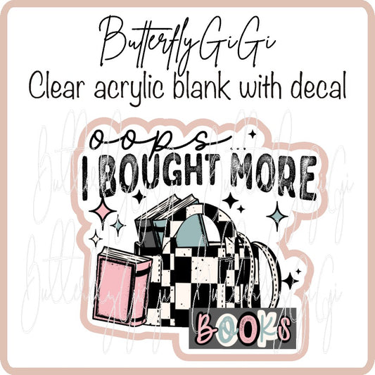 Oops Bought more Books