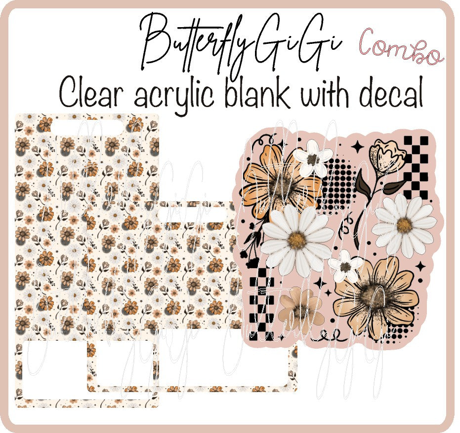 Orange Floral COMBO*