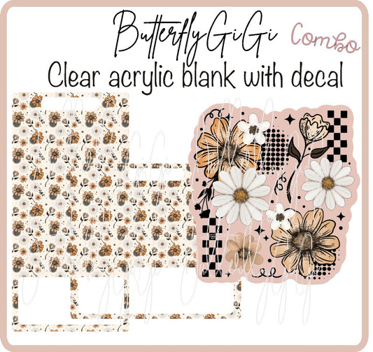 Orange Floral COMBO*