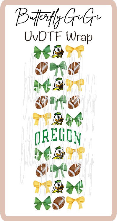 Oregon D UV Dtf Wrap