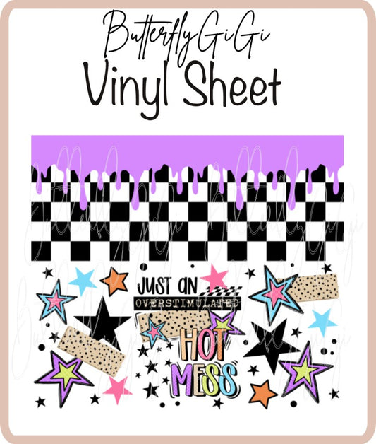 20 oz Overstimulated Hot Mess