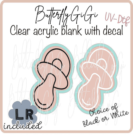 Pacifier Xray Marker Set UVDTF