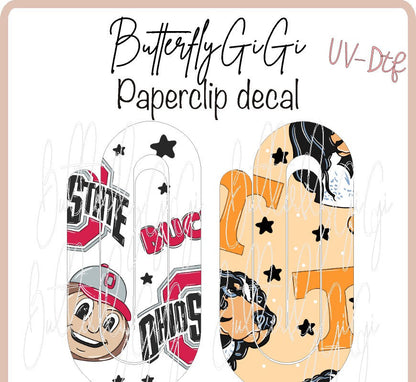 College Paperclip UvDTF