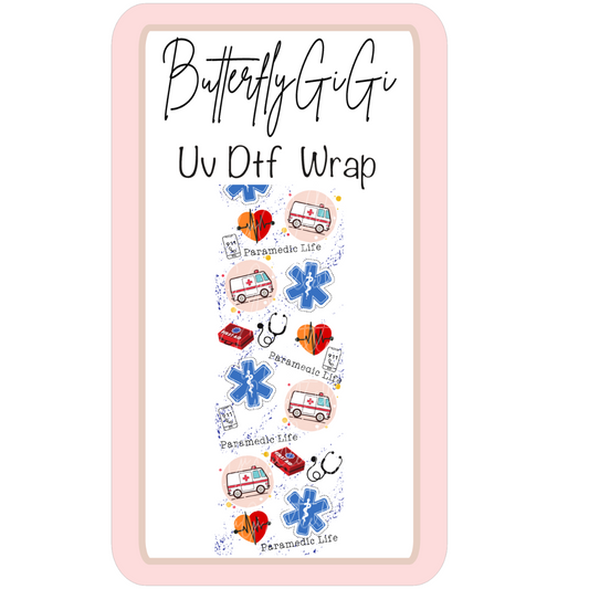 Wrap Paramedic UV Dtf