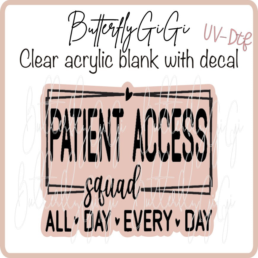 Patient Access Squad UvDTF