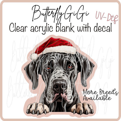 Christmas Dog Uv Dtf