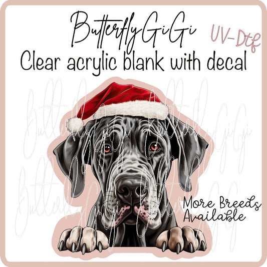 Christmas Dog Uv Dtf