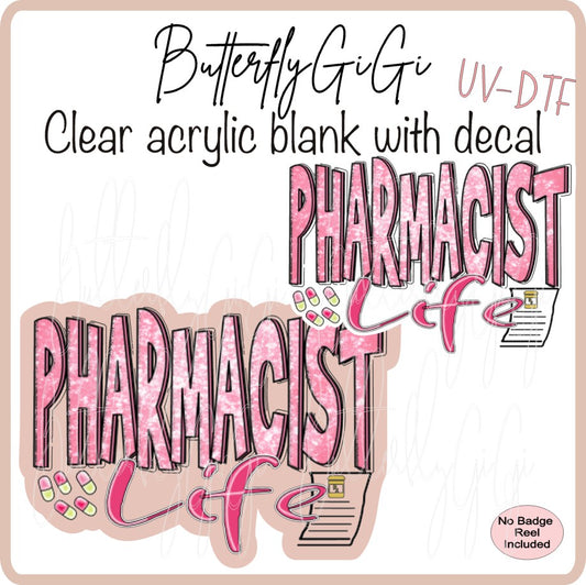 Medical Leopard Print Pharmacist Life