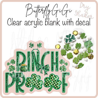 Pinch Proof UV DTF Dry SHAKER  Kit