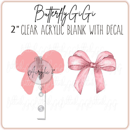 Coquette Pink Bow