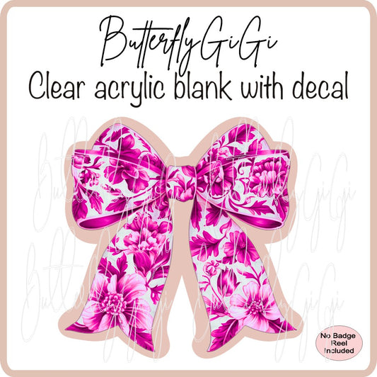 Bow Pink Chinoiserie
