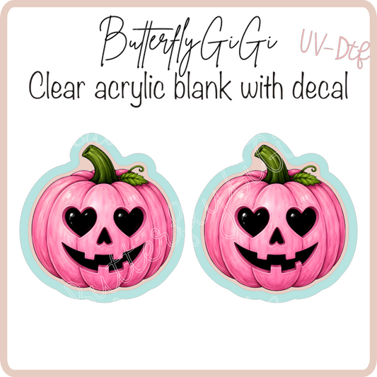 Pink Pumpkin Summerween Xray Marker Set UVDTF