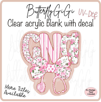 UVDTF Medical Pink Rose