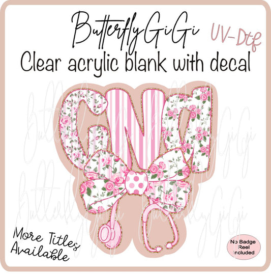 UVDTF Medical Pink Rose