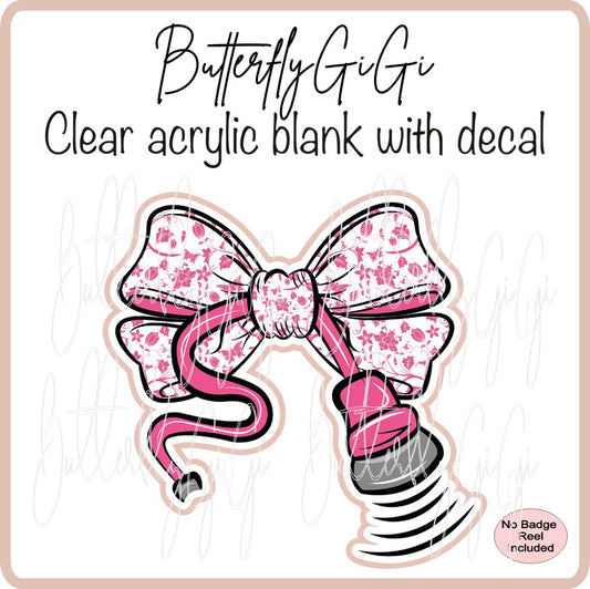 Medical Bow Pink Sono
