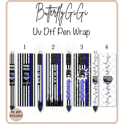 Wrap Police UV Dtf