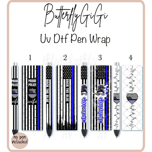Wrap Police UV Dtf