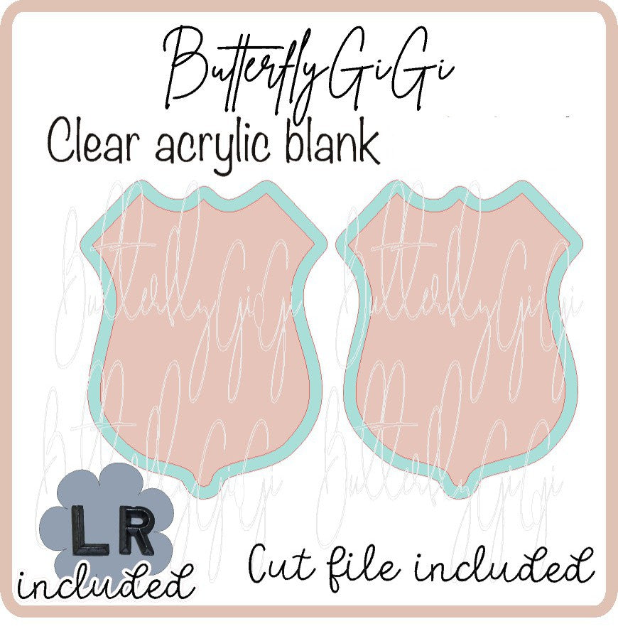 Police Badge Xray Marker Set