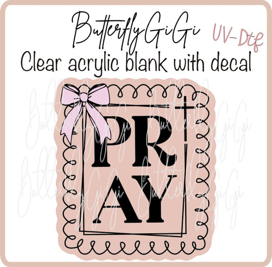 UVDTF Pray Scalloped