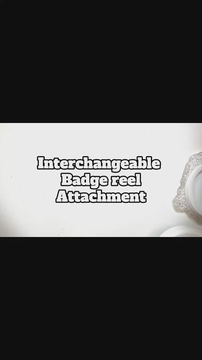 Interchange Badge Reel Base Top System 3d Printed