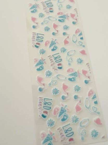 Wrap Labor Delivery Nurse UV Dtf