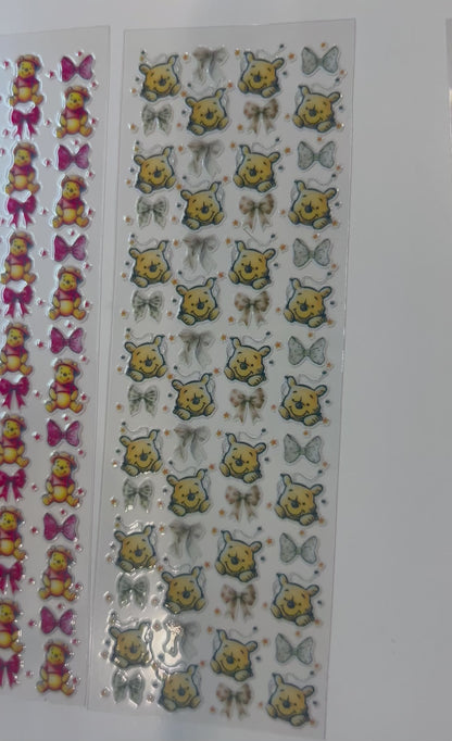 Eeyore Coquette UV Dtf Wrap