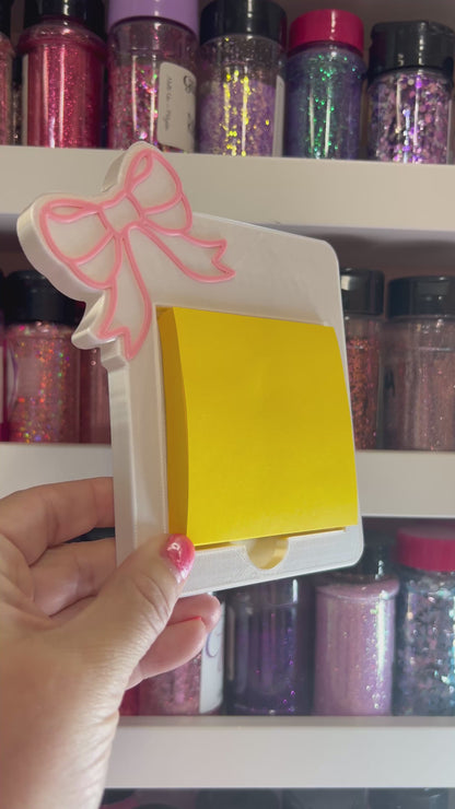 3D Printed Notepad Holder Bow