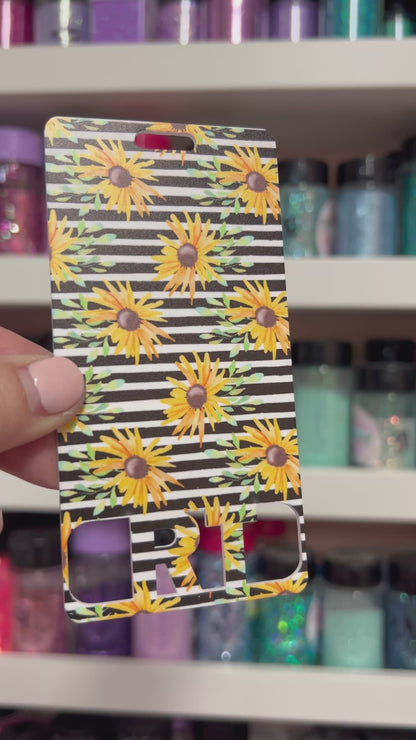 .BB Print Sunflower Badge Buddy