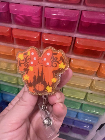 Fall Mouse with Bow