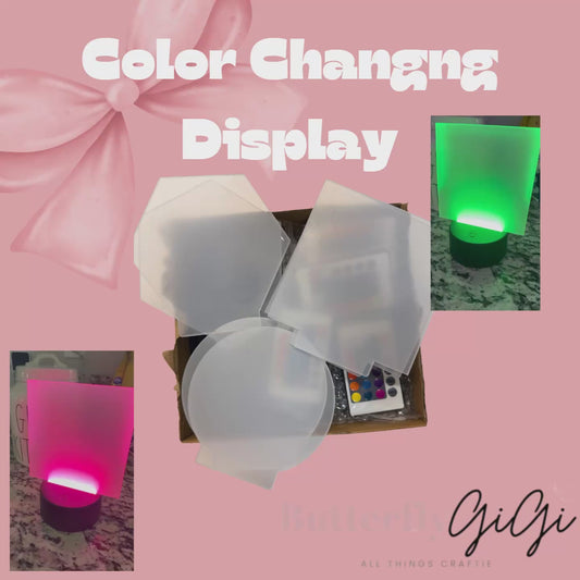 Color Changing Display DESTASH